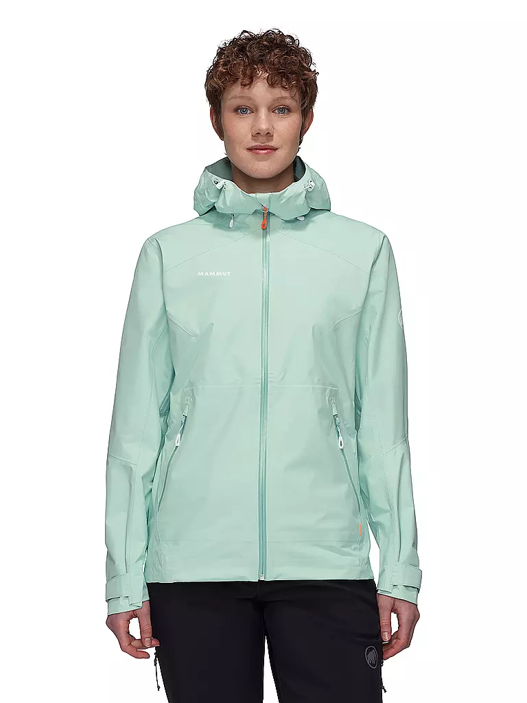 MAMMUT | Damen Wanderjacke Convey Tour HS 2,5L GTX Hoodie | hellgrün