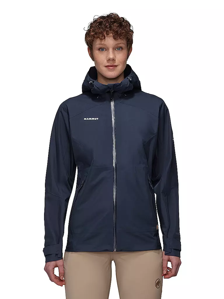 MAMMUT | Damen Wanderjacke Convey Tour HS 2,5L GTX Hoodie | dunkelblau