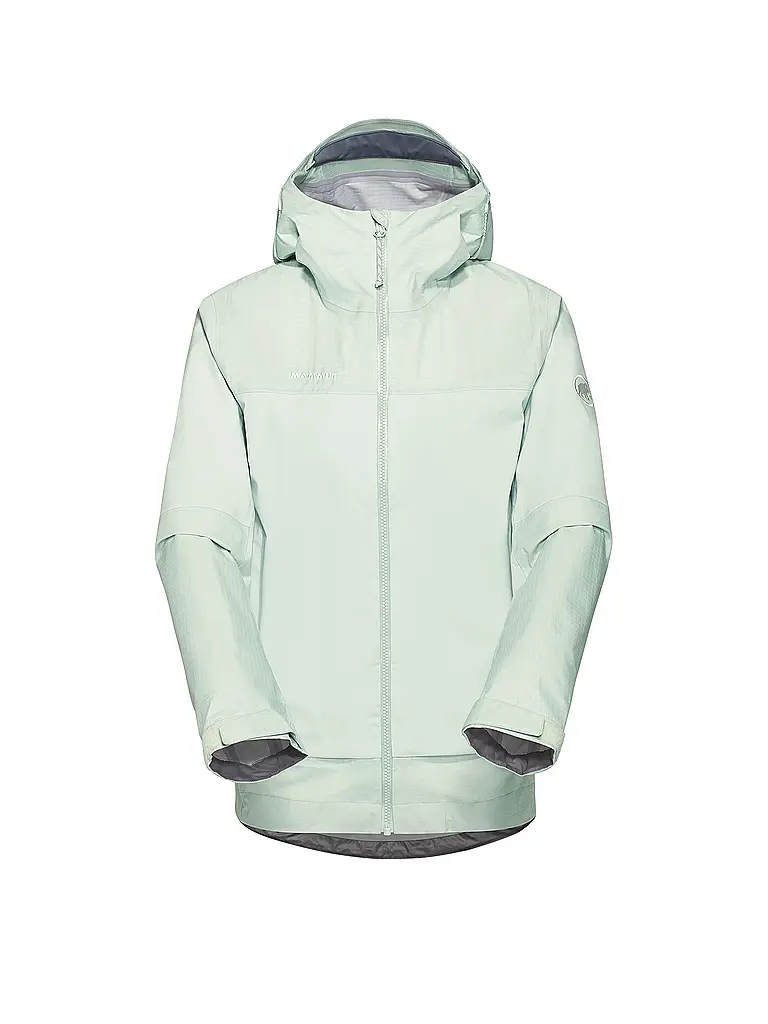 MAMMUT | Damen Wanderjacke Ducan Guide HS Hooded | hellgrün