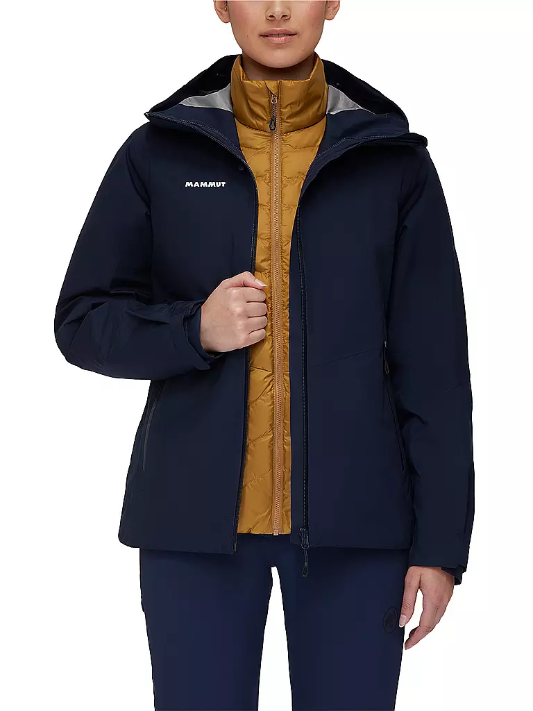 MAMMUT | Damen Winterjacke Convey 3 in 1 HS Hooded | blau