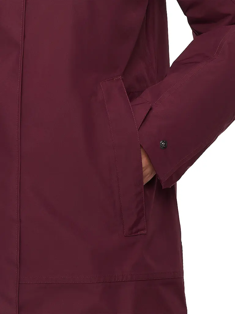 MAMMUT | Damen Winterparka Treeline HS Thermo Hooded | dunkelrot