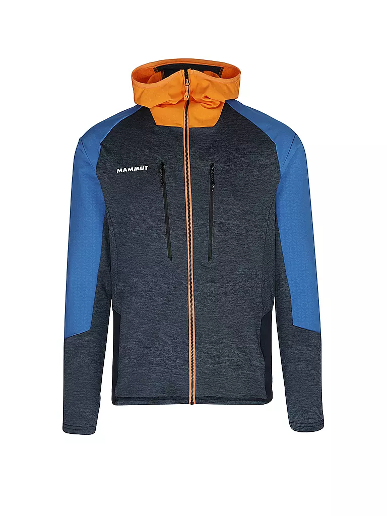 MAMMUT | Herren Fleecejacke Eiswand Advanced ML Hooded | dunkelblau