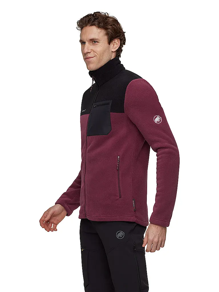 MAMMUT | Herren Fleecejacke Innominata Polartec | dunkelrot