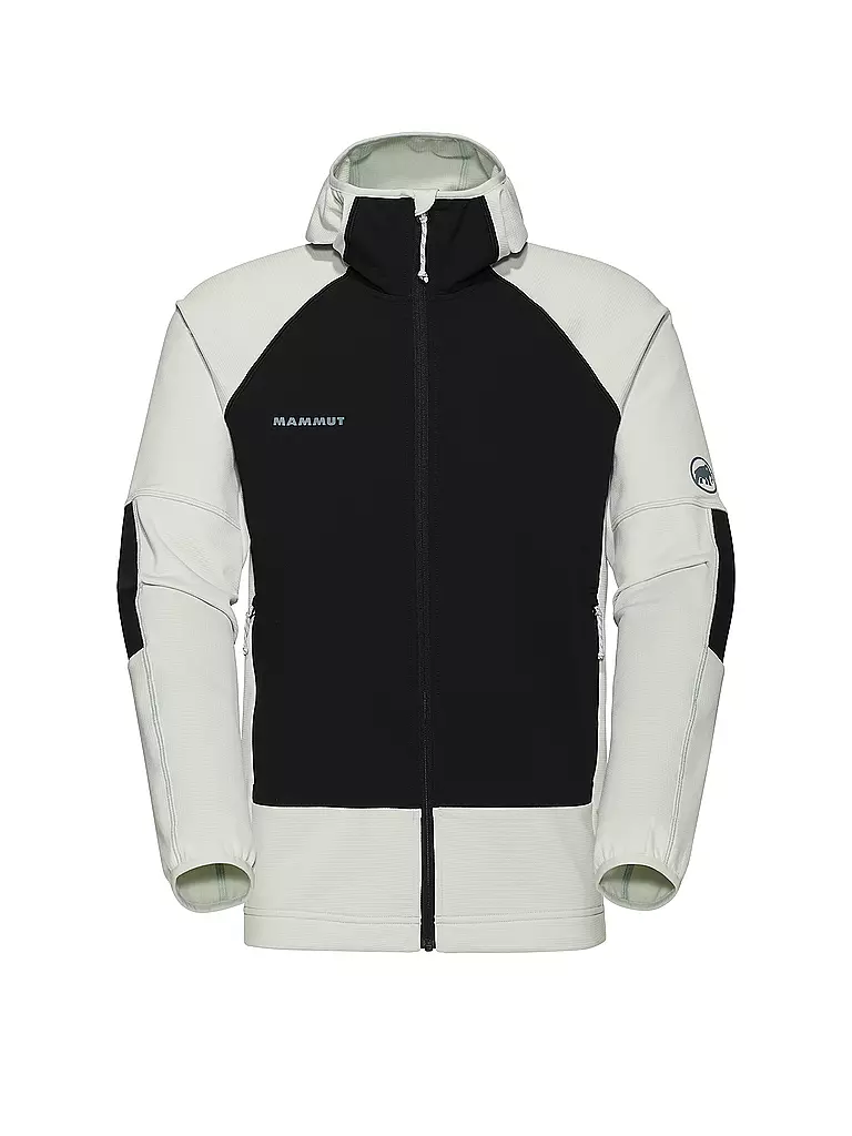 MAMMUT | Herren Fleecejacke Massone Hoodie | hellgrün