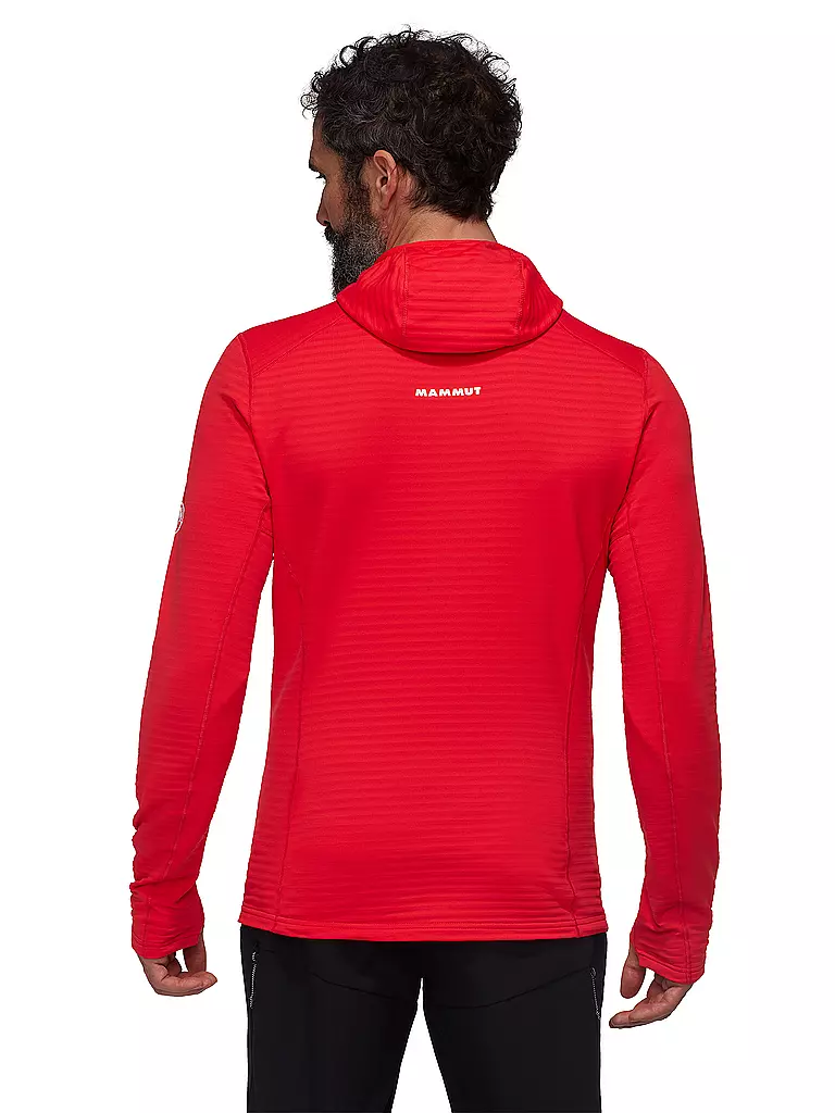 MAMMUT | Herren Fleecejacke Taiss Light ML  Hoodie | rot
