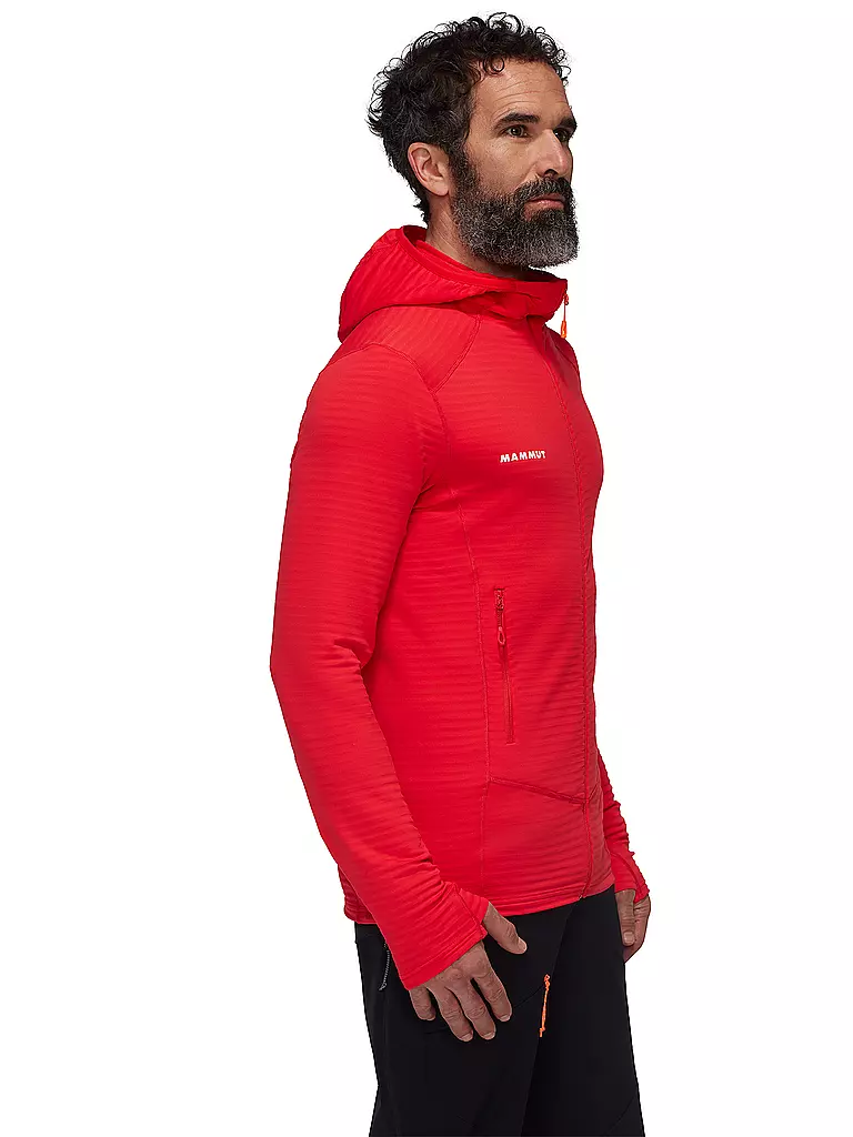 MAMMUT | Herren Fleecejacke Taiss Light ML  Hoodie | rot