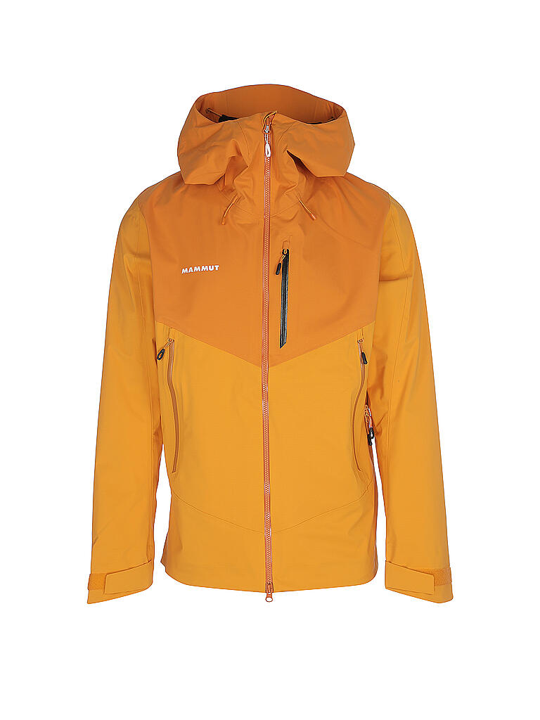 MAMMUT | Herren Hardshell-Jacke Kento Hooded | gelb