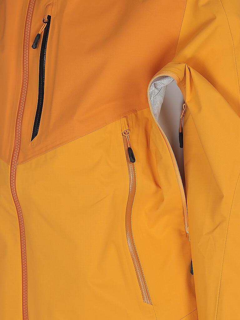 MAMMUT | Herren Hardshell-Jacke Kento Hooded | gelb