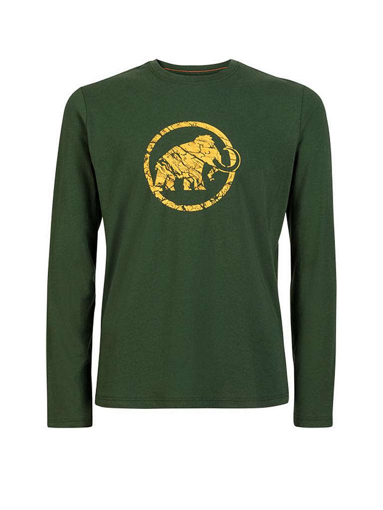 MAMMUT | Herren Langarmshirt Mammut Logo | grün