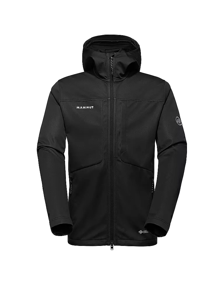 MAMMUT | Herren Softshell Jacke Ultimate VIII Hoodie | schwarz