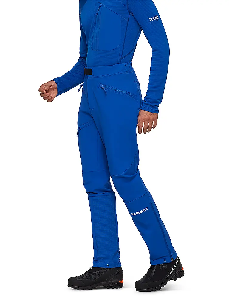 MAMMUT | Herren Softshell Tourenhose Eiger Nordwand Advanced | blau