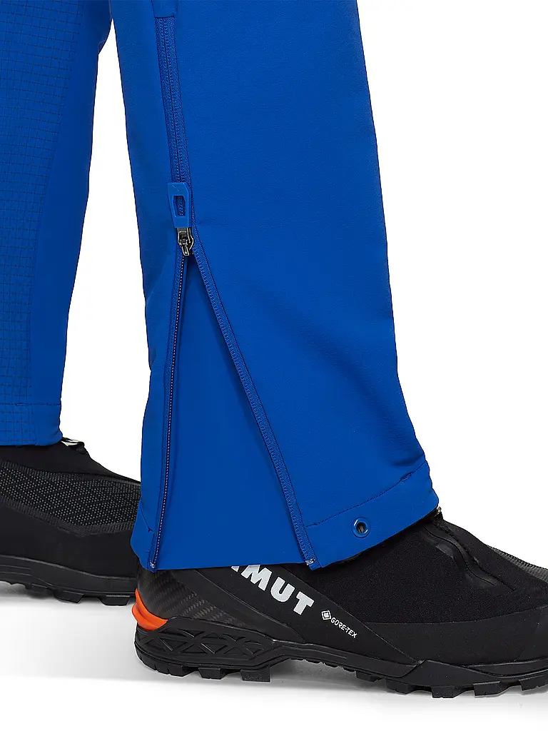 MAMMUT | Herren Softshell Tourenhose Eiger Nordwand Advanced | blau