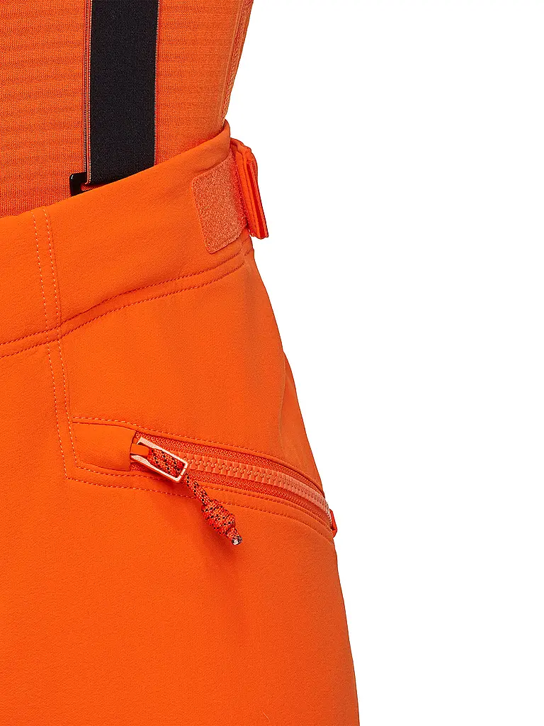 MAMMUT | Herren Softshell Tourenhose Eiger Nordwand Pro mit Träger | orange