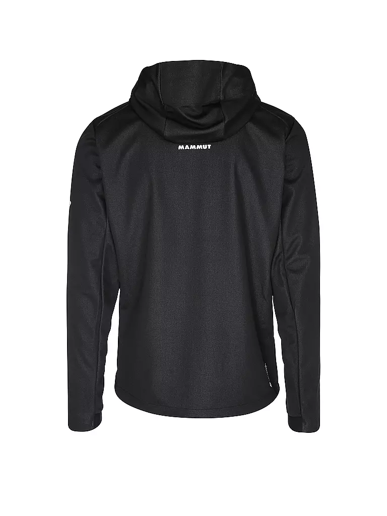 MAMMUT | Herren Softshelljacke Ultimate VII Hoodie | schwarz