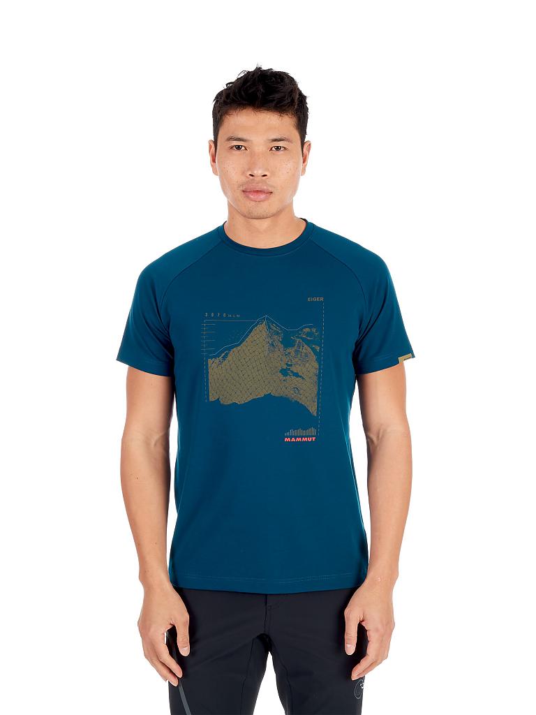 MAMMUT | Herren T-Shirt Mountain | blau
