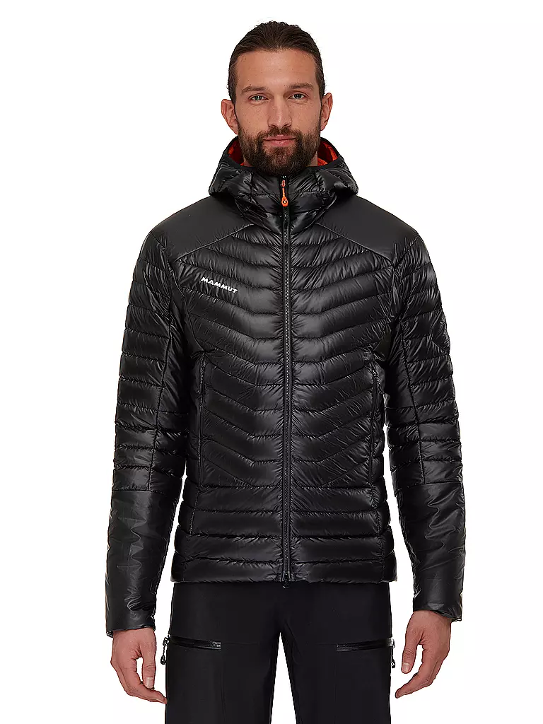 MAMMUT | Herren Touren Isojacke Eigerjoch Advanced Hoodie | schwarz