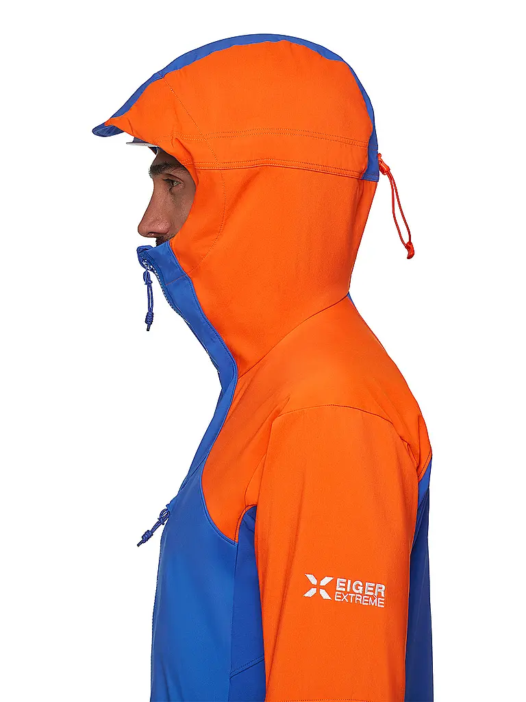 MAMMUT | Herren Touren Softshelljacke Eiger Nordwand Pro Hoodie | blau