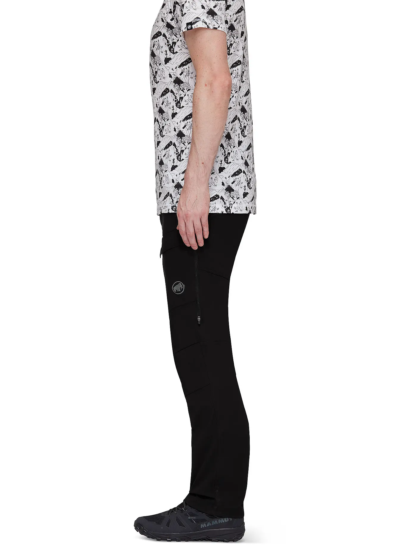 MAMMUT | Herren Wanderhose Zinal Hybrid | schwarz
