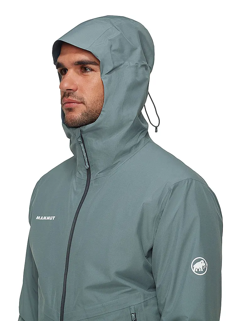 MAMMUT | Herren Wanderjacke Alto Light 3 in 1 HS Hooded | silber