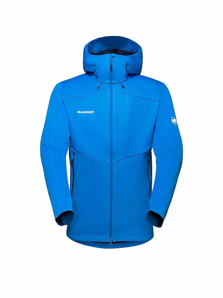 MAMMUT | Herren Wanderjacke Ultimate VII Softshell Hoodie | blau