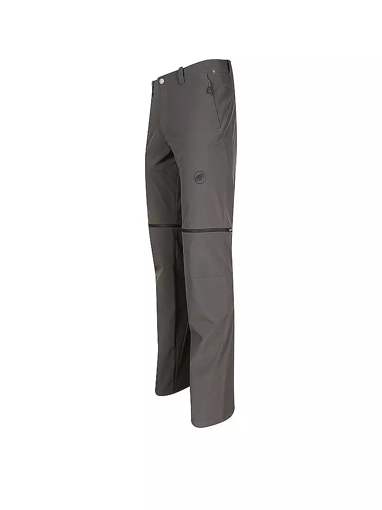 MAMMUT | Herren ZipOff Wanderhose Runbold | schwarz