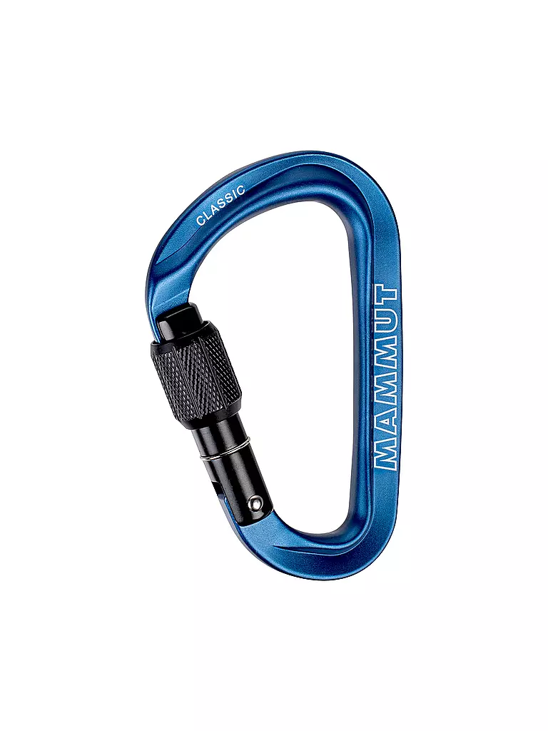 MAMMUT | Karabiner Classic HMS Screwgate | blau