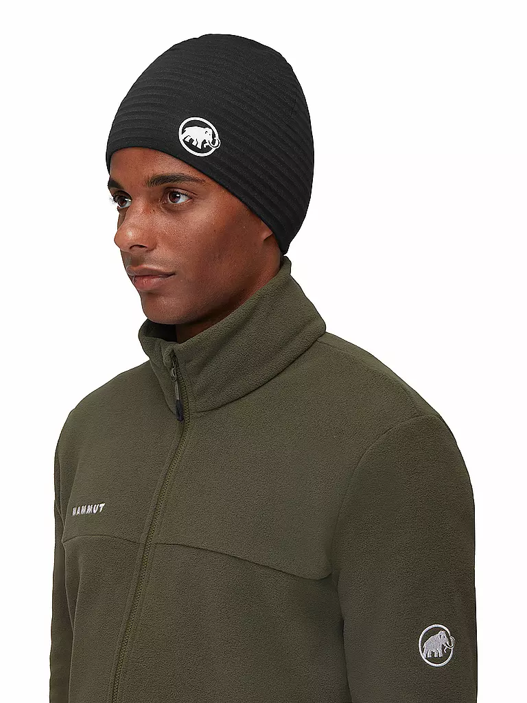 MAMMUT | Mütze Taiss Light Tech/Fleece | schwarz