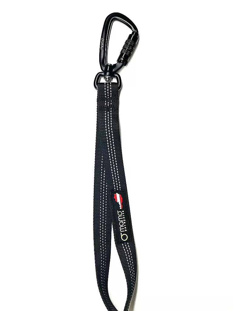 MAMO PET SPORTS | Hundeleine Mamo Bungee Leash Austria Edition 185cm | schwarz