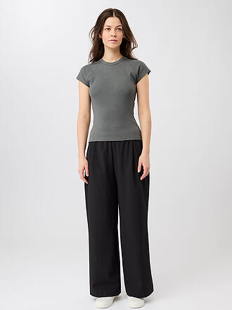 MANDALA | Damen Yogashirt Slim Fit Ribbed