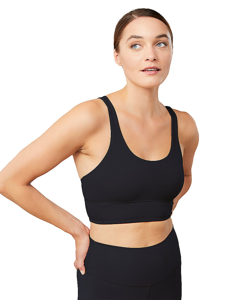 MANDALA Damen Sport-BH New Studio schwarz | S