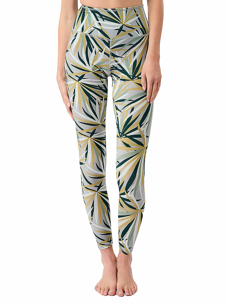 mandala Printed Leggings Grün