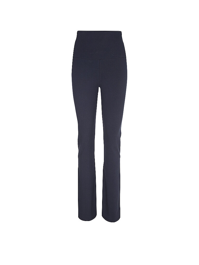 MANDALA Damen Yoga Hose Classic Rolldown dunkelblau | M