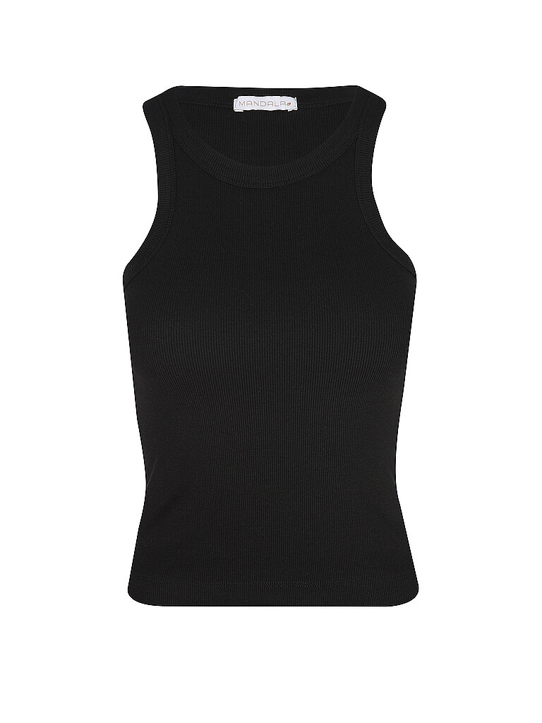 MANDALA Damen Yoga Tank Boy Top schwarz | XS