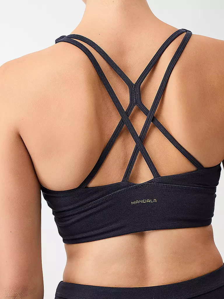 MANDALA | Damen Sport-BH New Studio Medium Support | dunkelblau