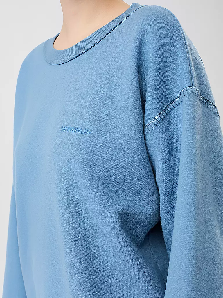 MANDALA | Damen Sweater All Year Jumper | hellblau