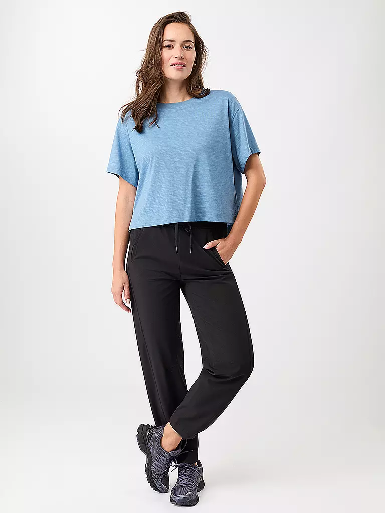 MANDALA | Damen T-Shirt Boxy | hellblau