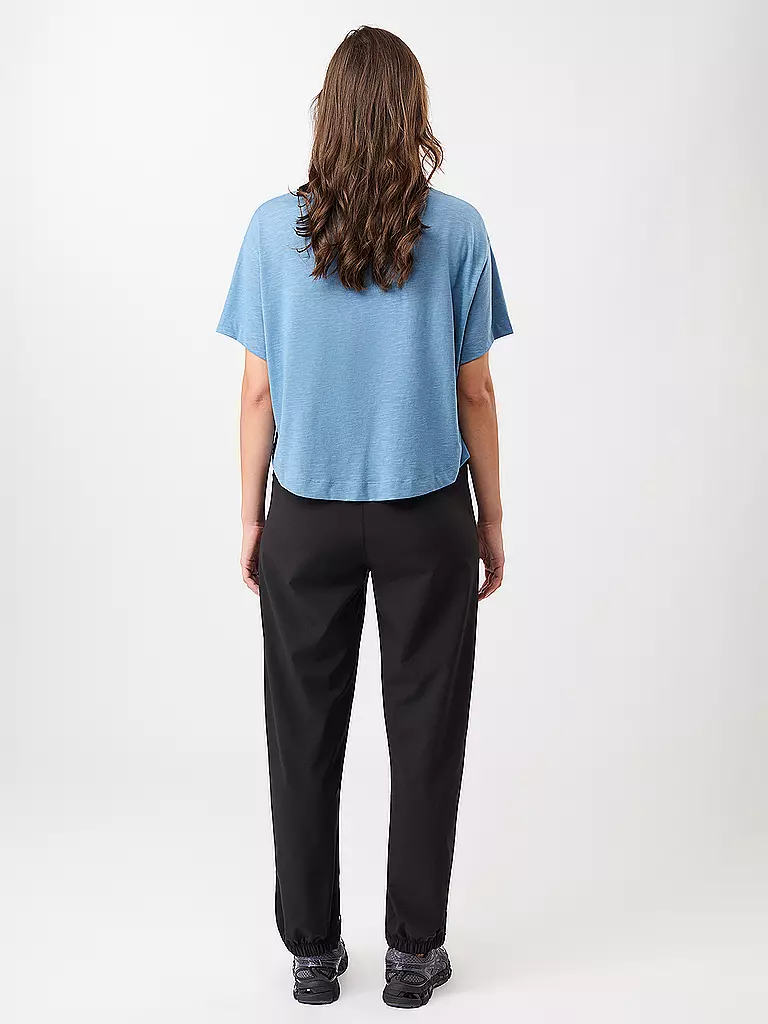 MANDALA | Damen T-Shirt Boxy | hellblau