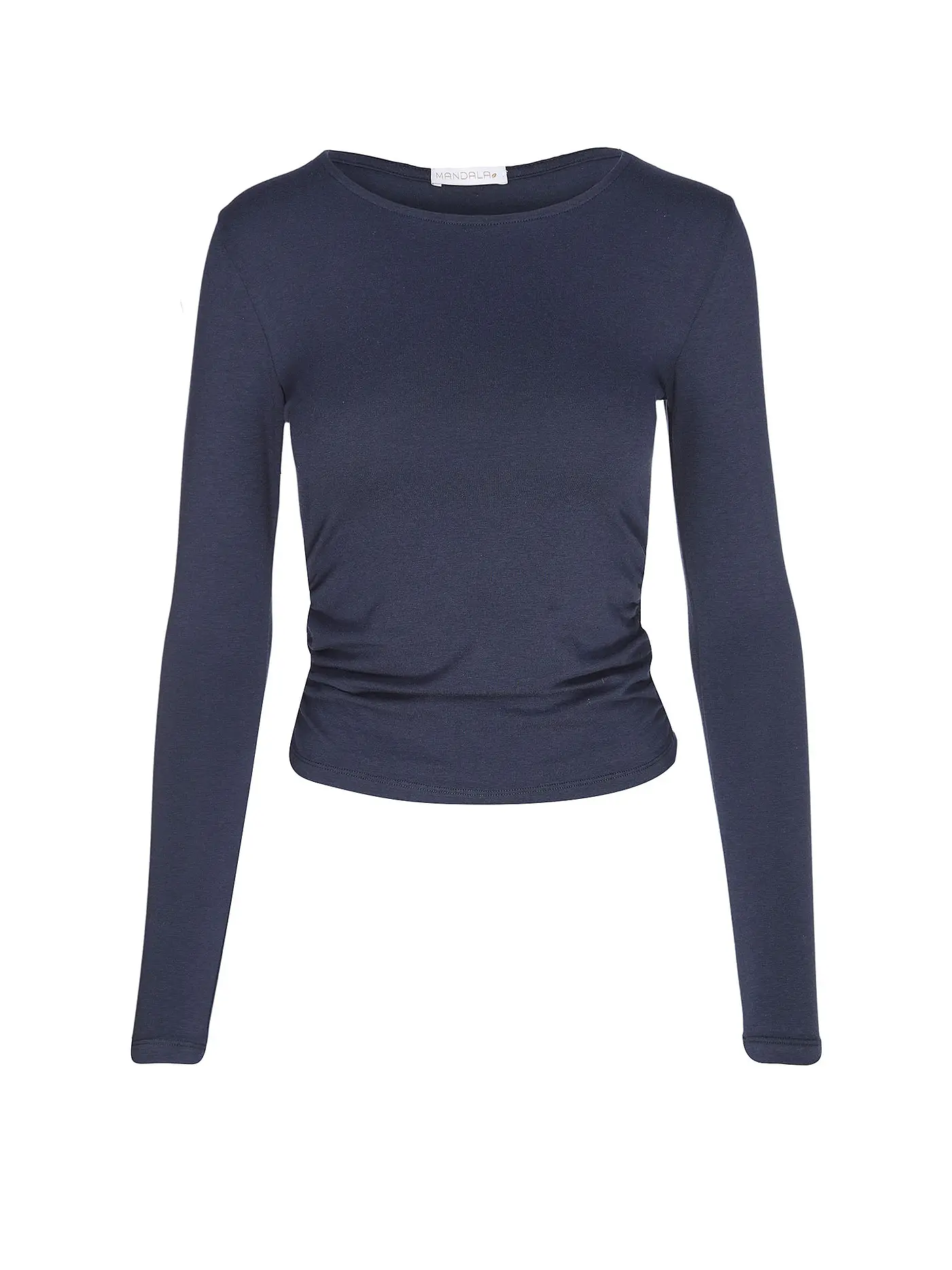 MANDALA | Damen Yoga Shirt  | dunkelblau
