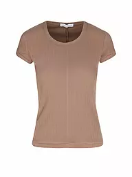 MANDALA | Damen Yoga Shirt Pique | Braun