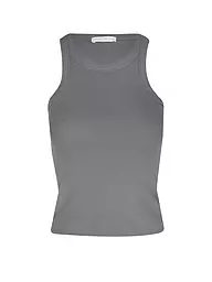MANDALA | Damen Yoga Tank Boy Top | grau