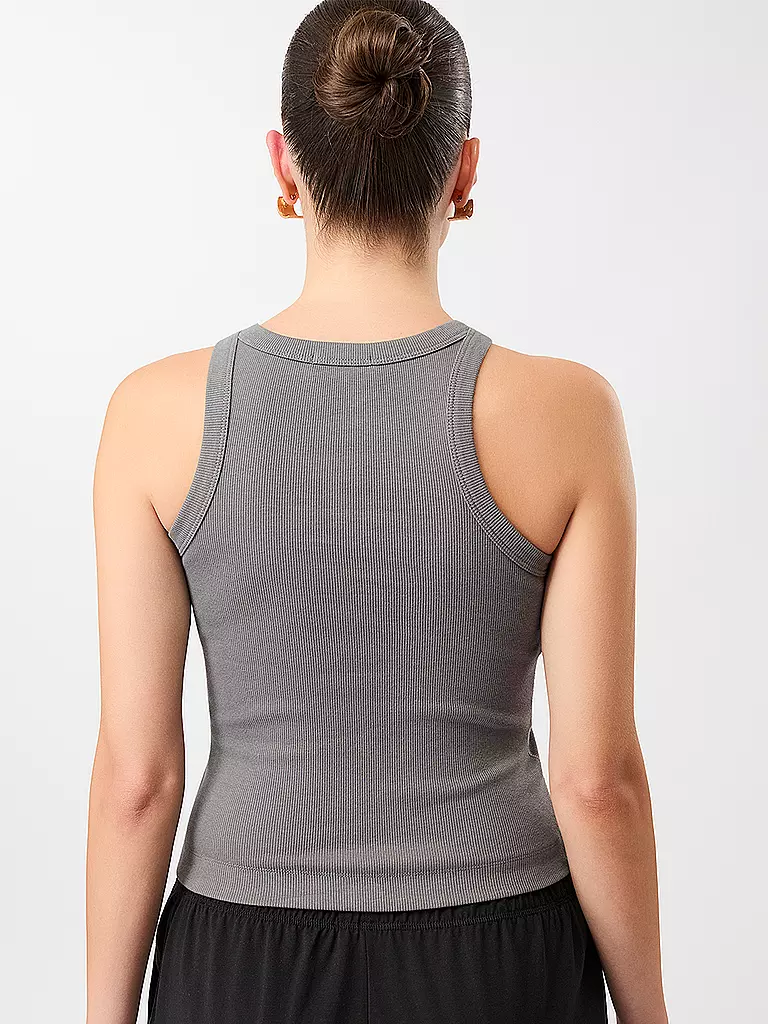 MANDALA | Damen Yoga Tank Boy Top | schwarz