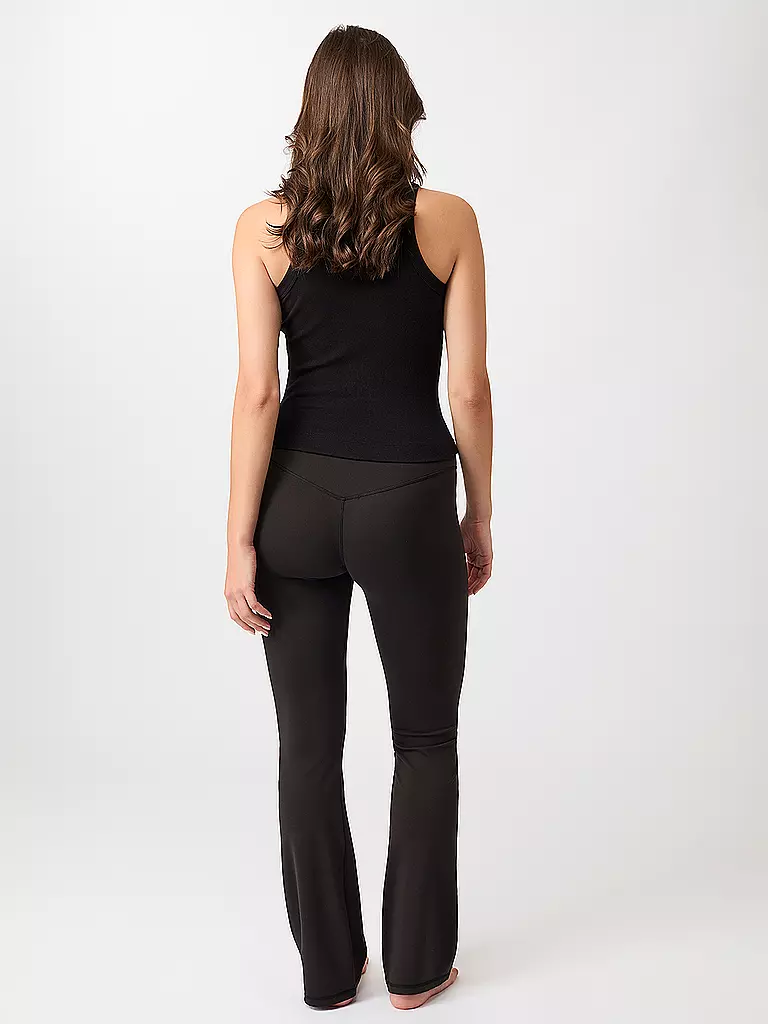 MANDALA | Damen Yoga Tank Boy Top | grau