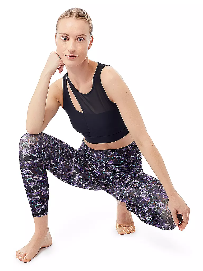 MANDALA | Damen Yoga Tight Fancy | lila