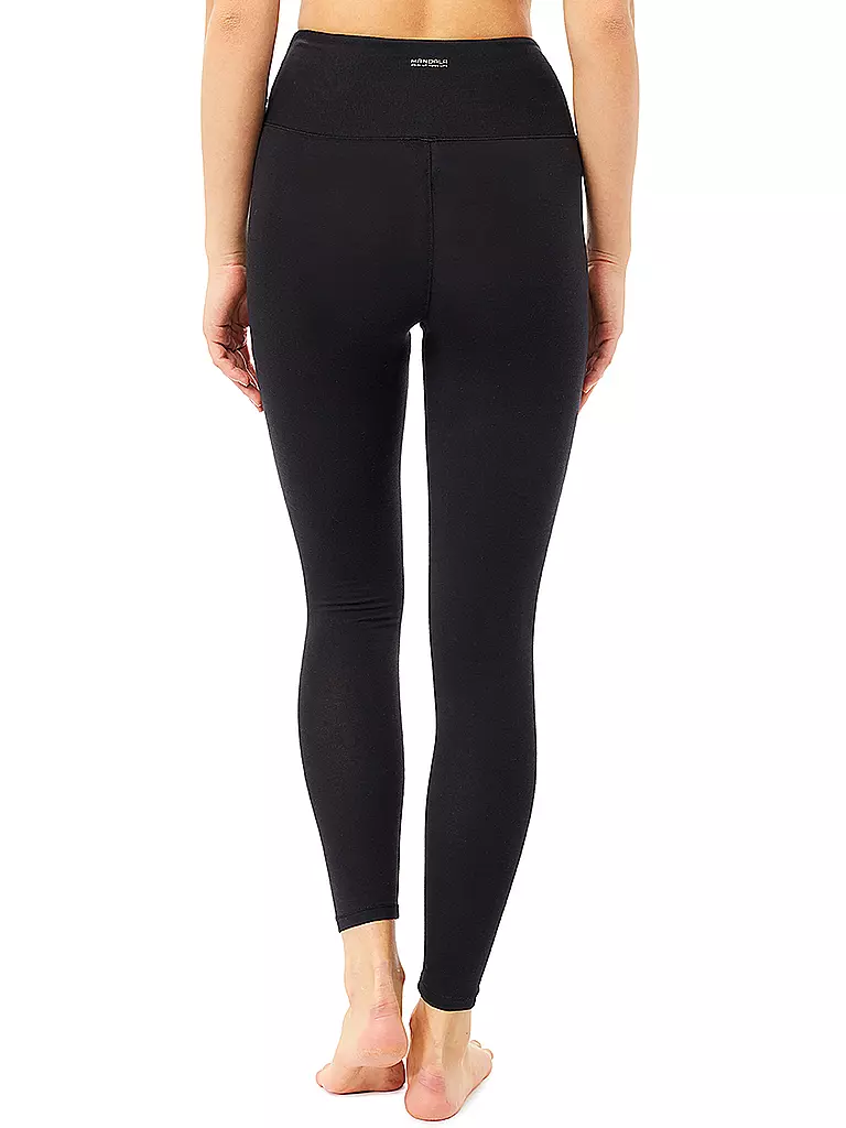 MANDALA | Damen Yoga Tight High Rise Wrap | schwarz