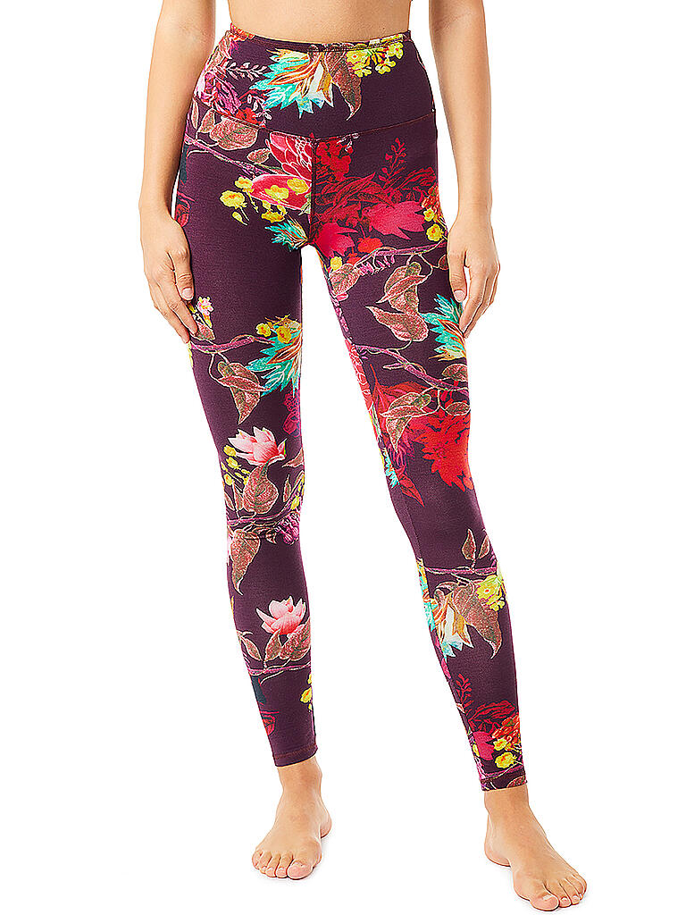 MANDALA | Damen Yoga Tight Printed | rot