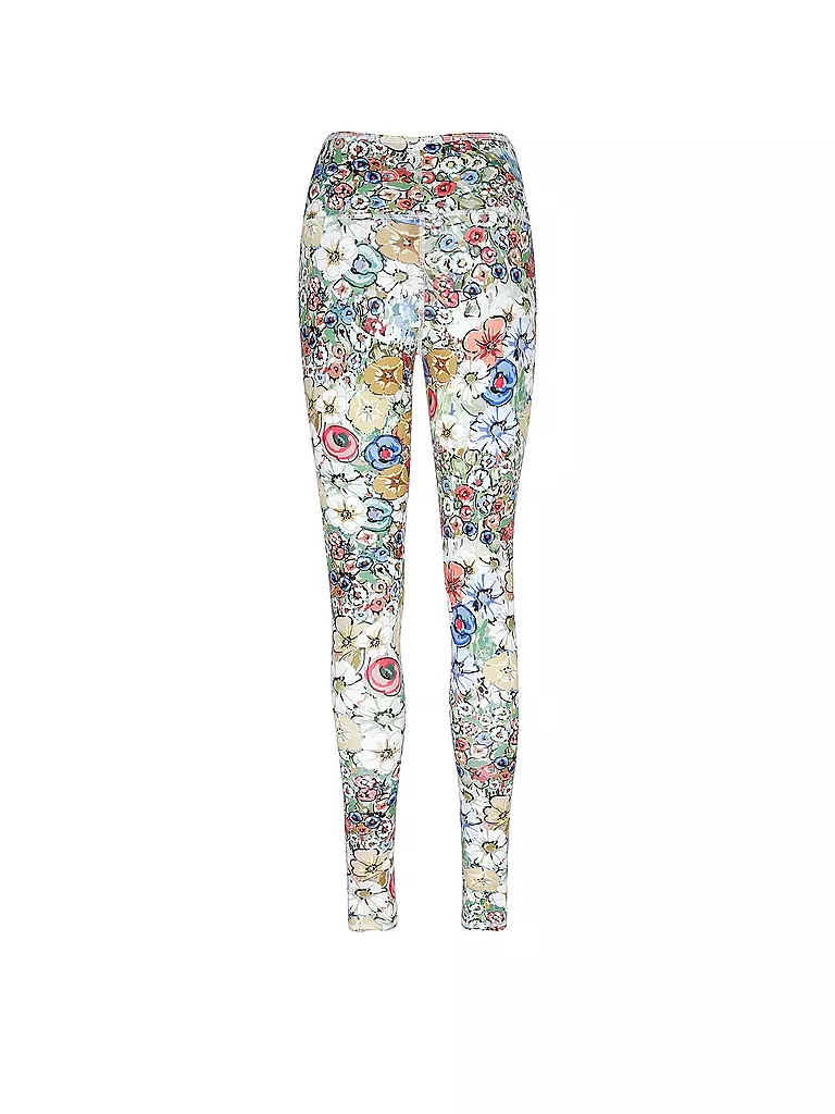 MANDALA | Damen Yoga Tight Printed | hellblau