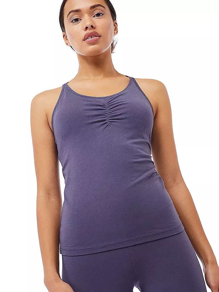 MANDALA | Damen Yoga Top Infinity | lila