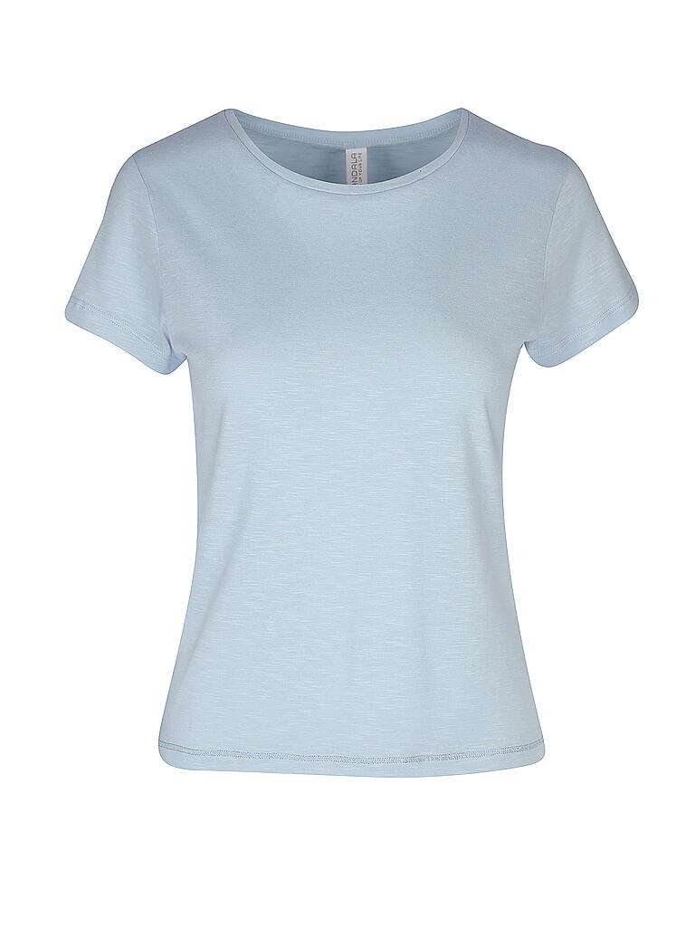 MANDALA | Damen Yoga-Shirt Basic | blau