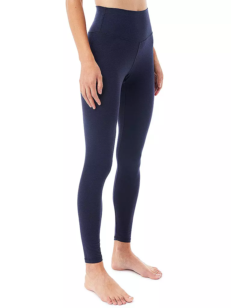 MANDALA | Damen Yogatight High Rise Full Length | dunkelblau