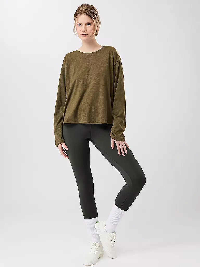 MANDALA | Damen Yogatight On Point | dunkelgrün